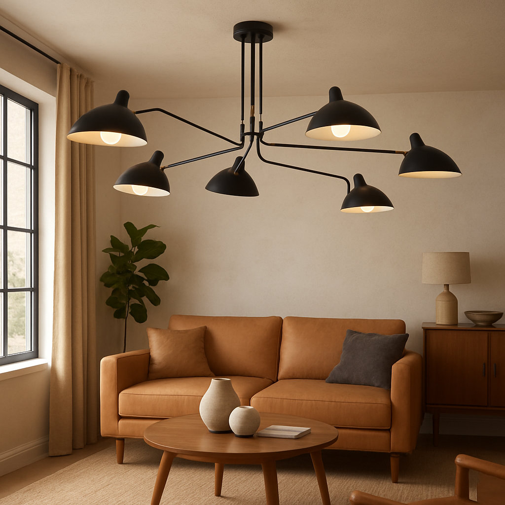Serge Mouille loftslampe