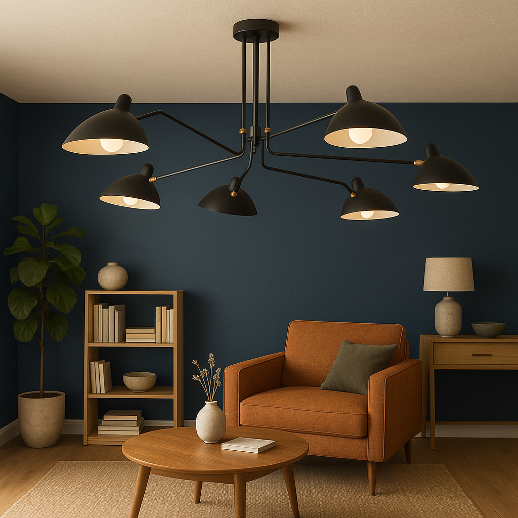 Serge Mouille loftslampe