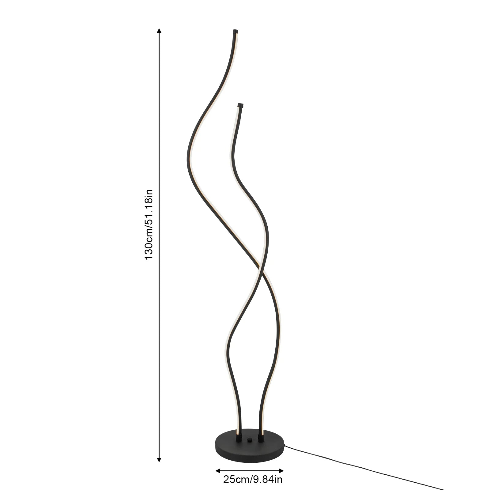 Gulvlampe i moderne stil
