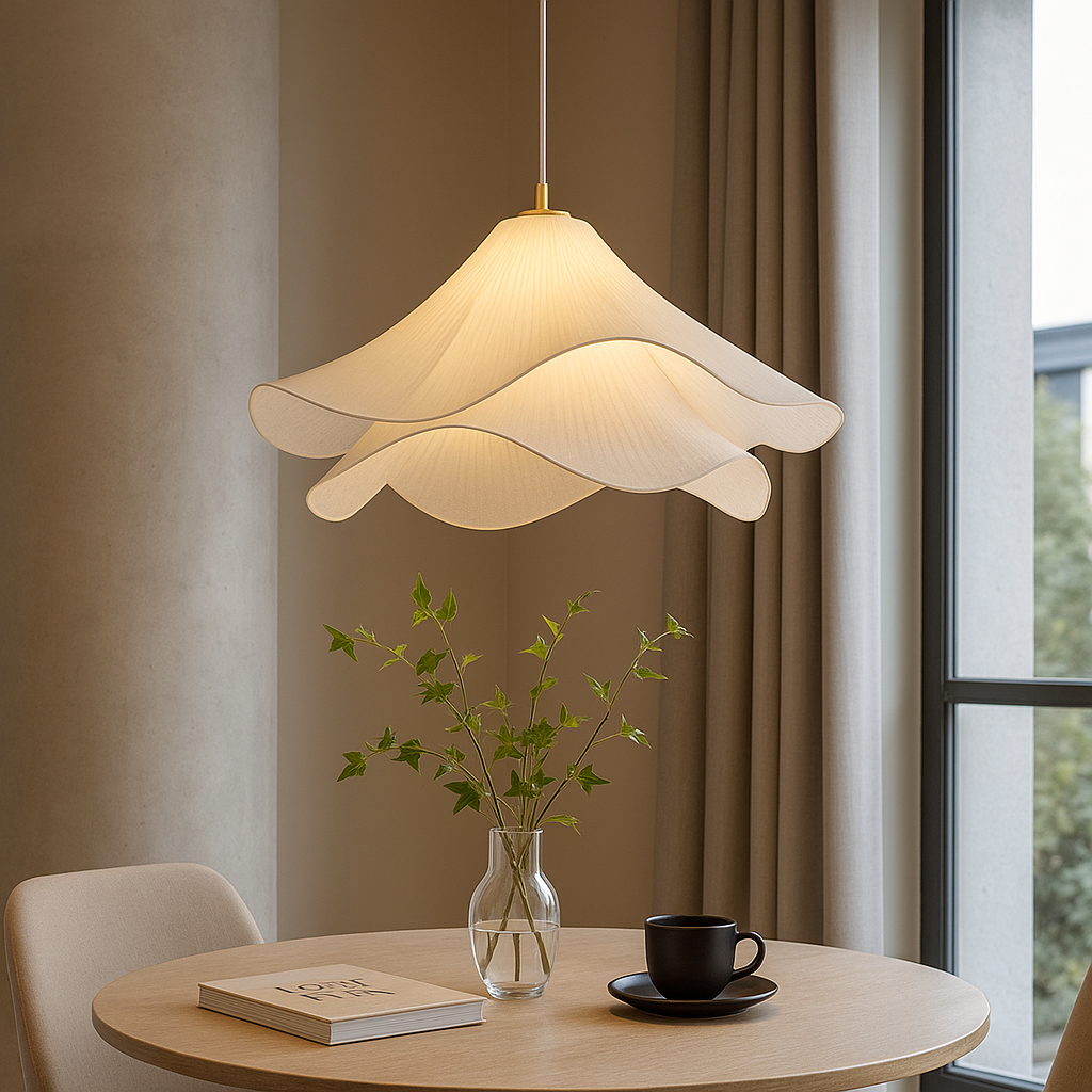 Etherule blomst pendel lampe