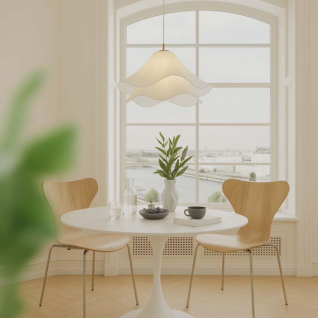 Etherule blomst pendel lampe