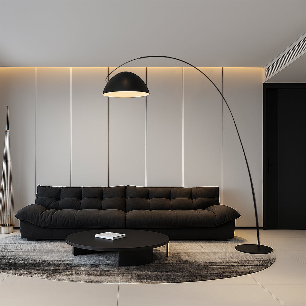 Nordisk lang gulvlampe