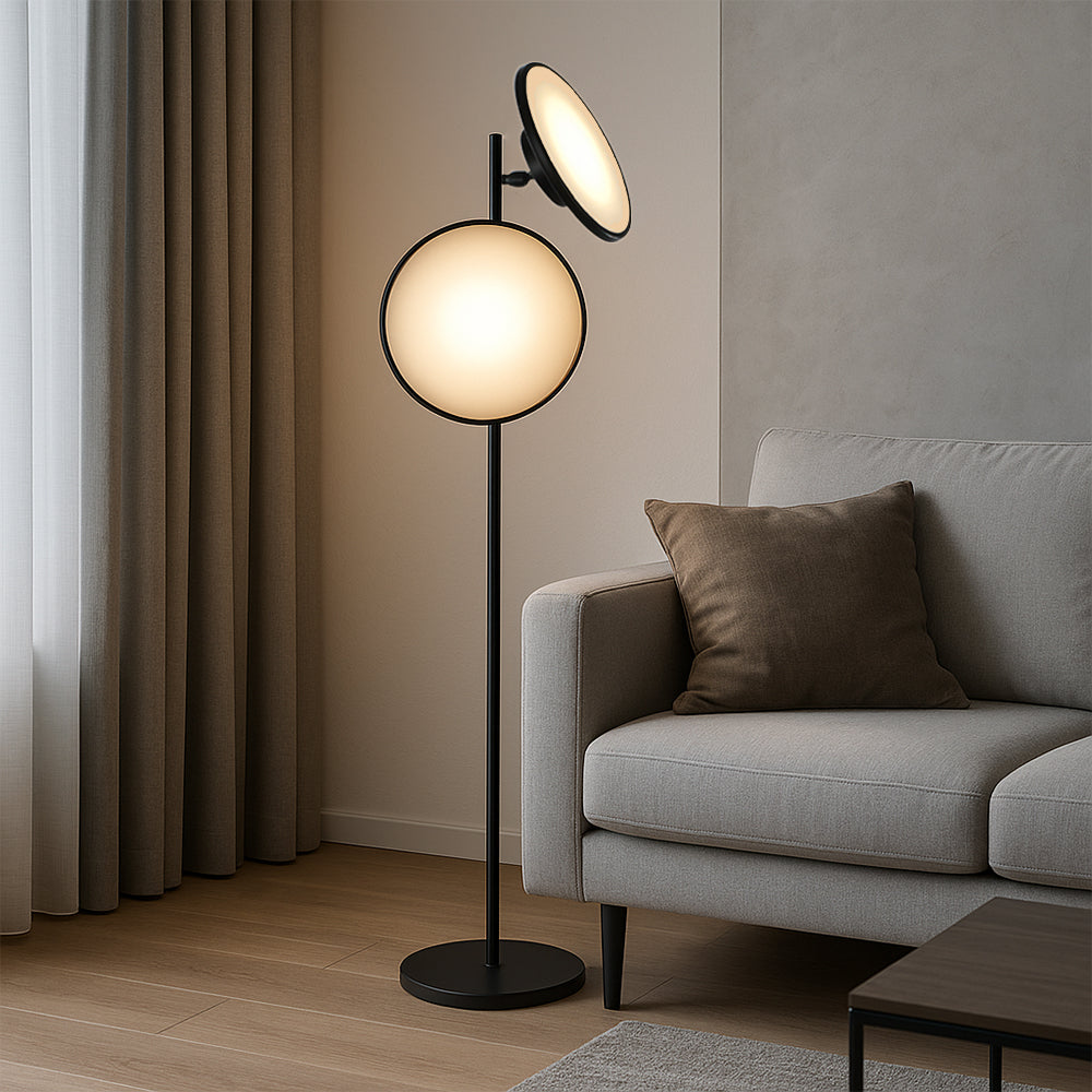 Glaru moderne gulvlampe