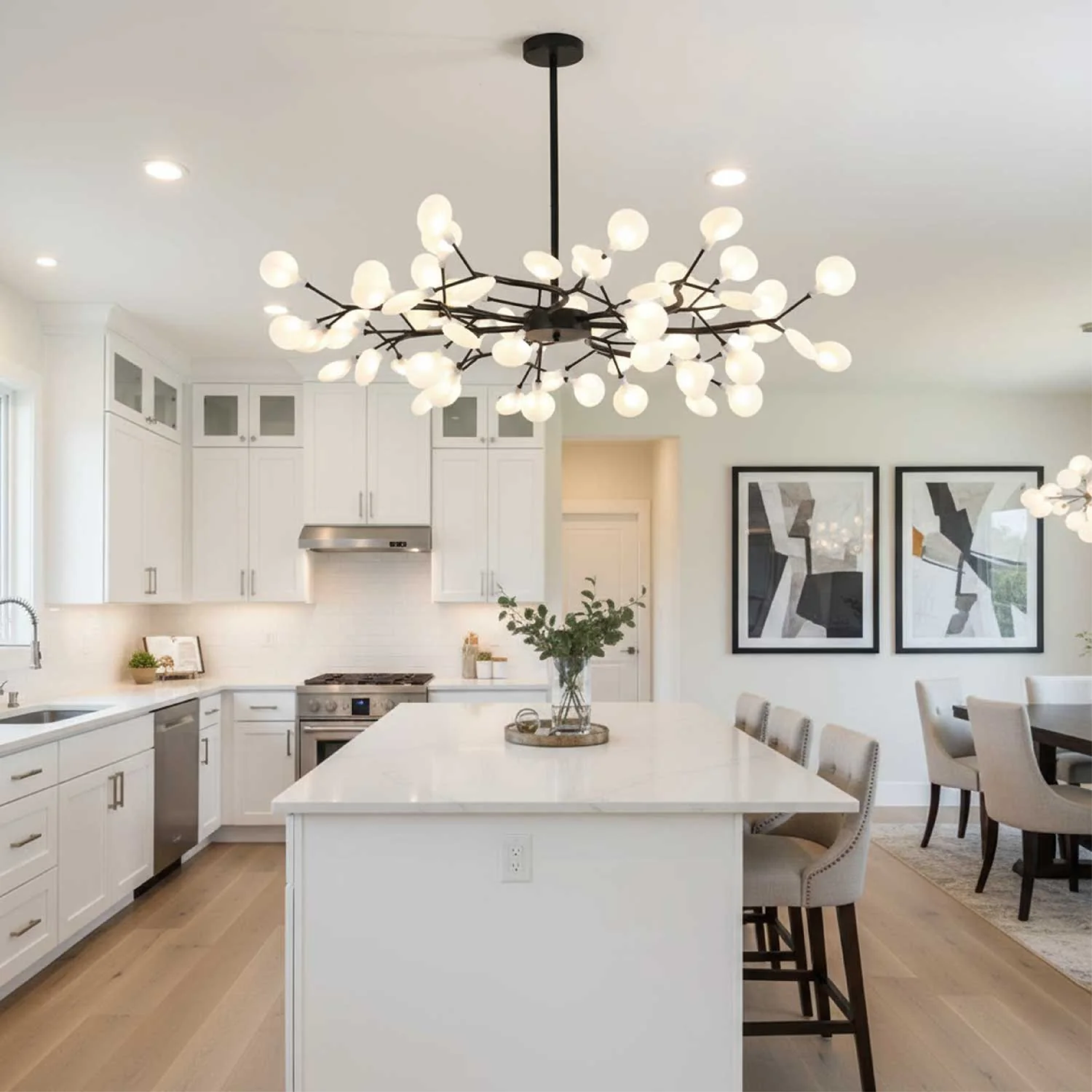 Firefly LED lysekrone