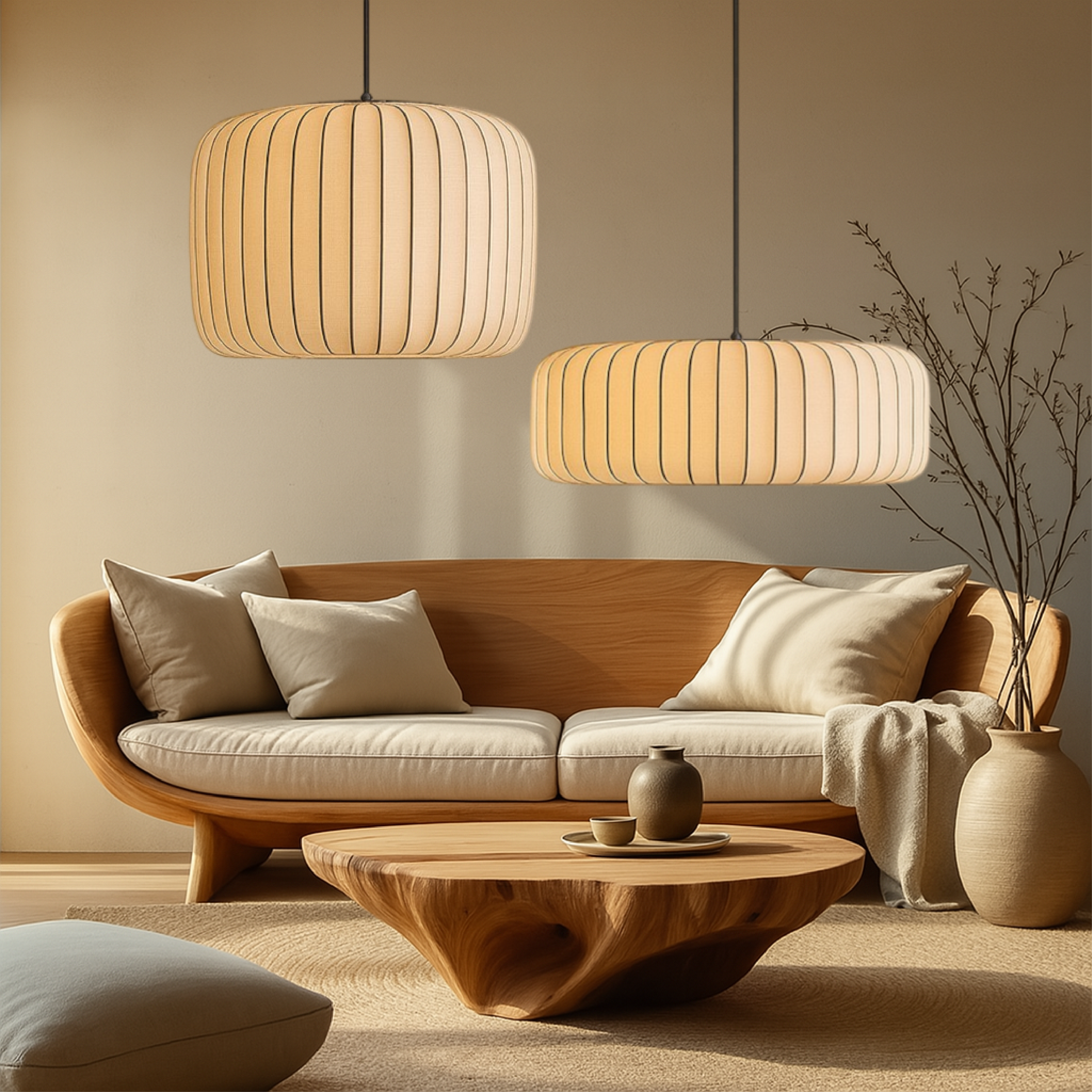 Rendara silke pendel lampe