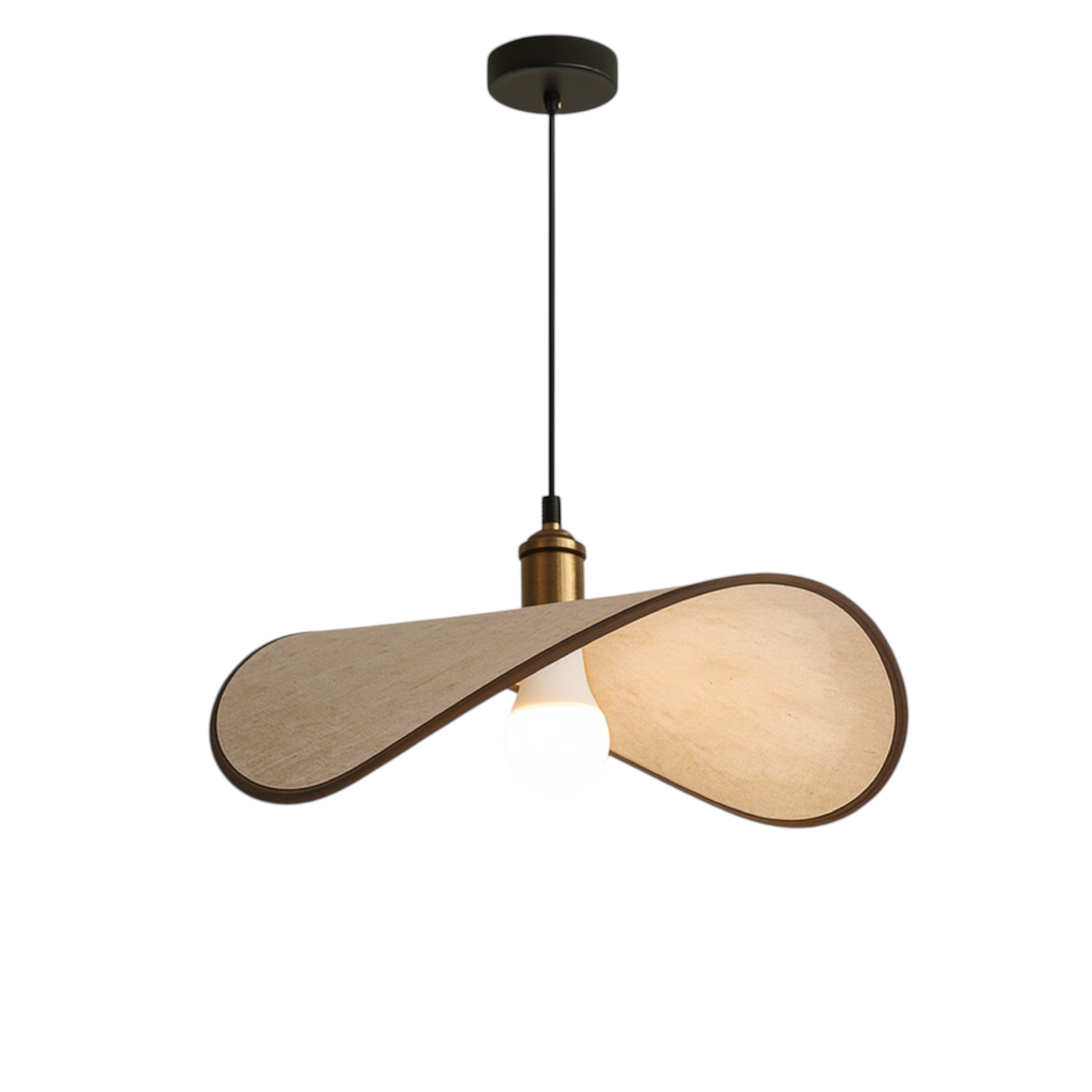 Wabi Sabi blomst pendel lampe