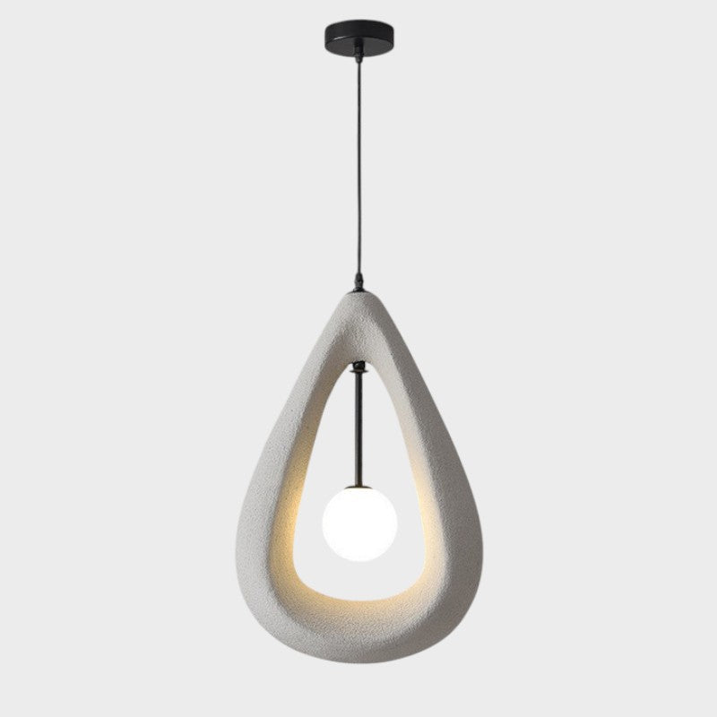 Japandi Oval Pendellampe