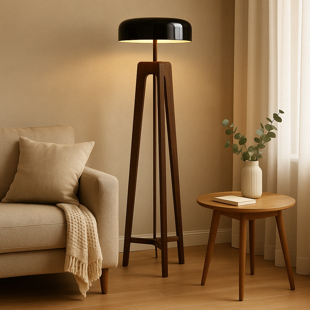 Gulvlampe i nordisk stil