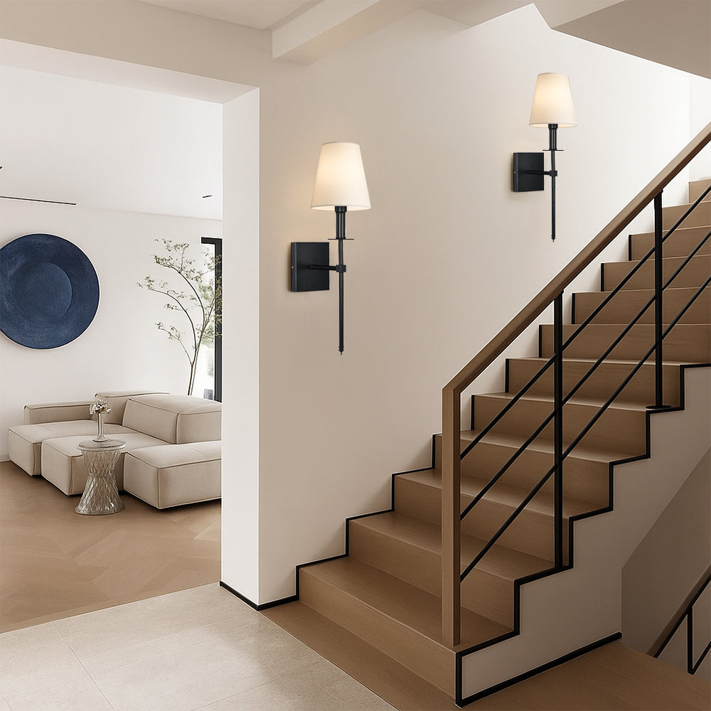 (2-pak) kablet væglampe